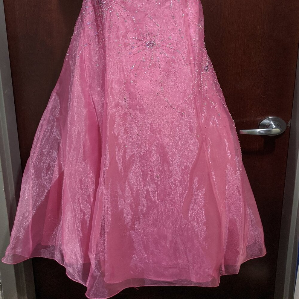 Blush Prom 9713 Size 8 - Picture 2 of 8
